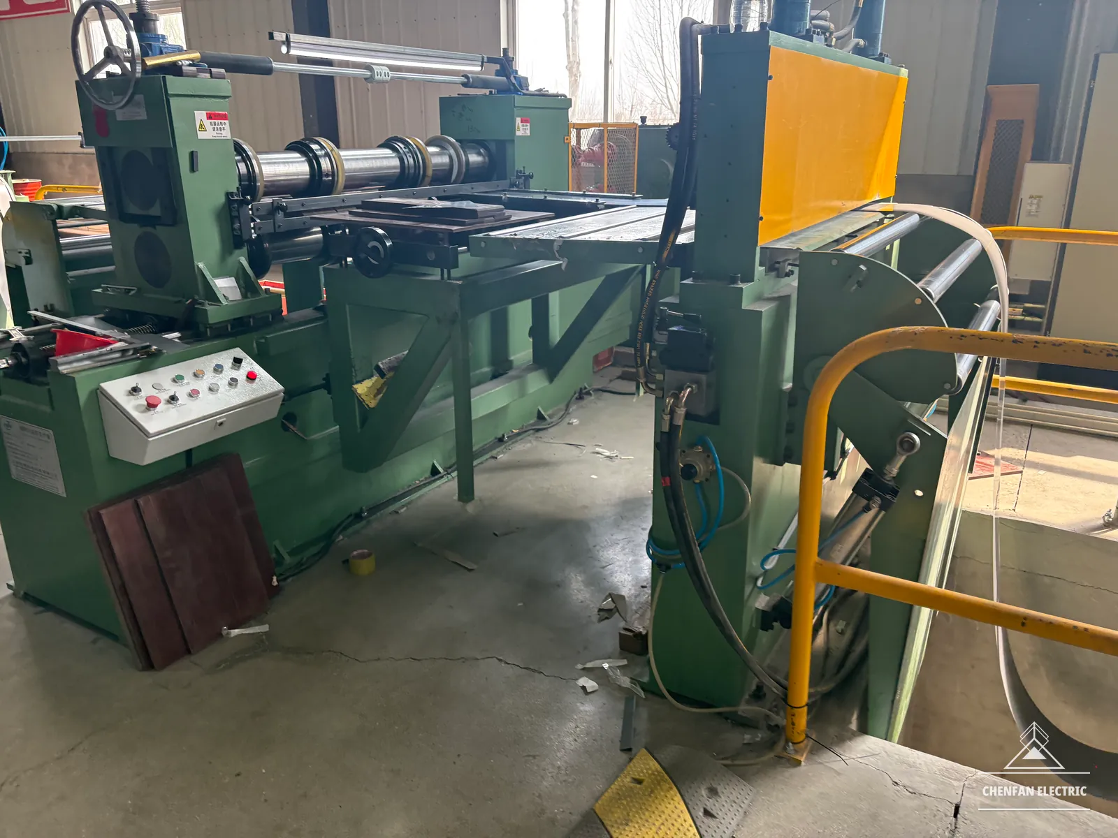 CRGO longitudinal slitting line