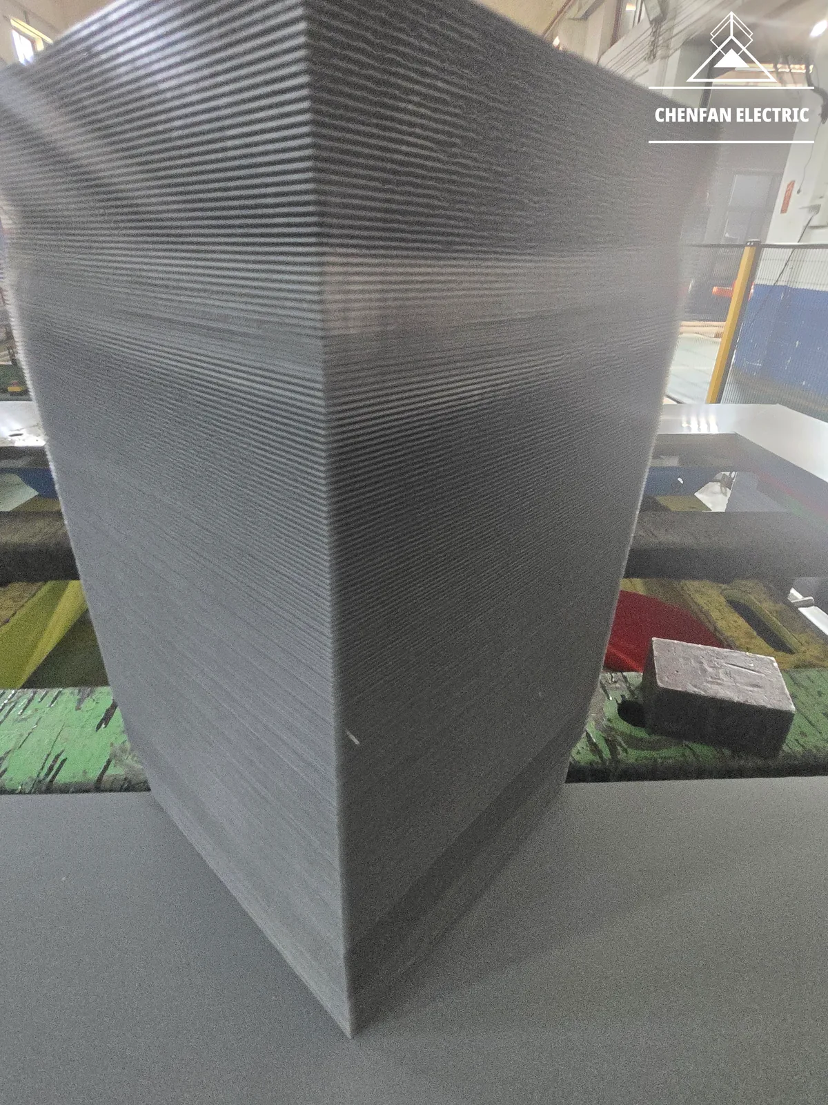 Stepped lamination stack